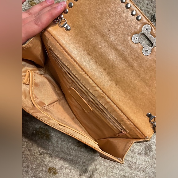 Faux Ostrich Leather Mini Bag - Picture 5 of 7